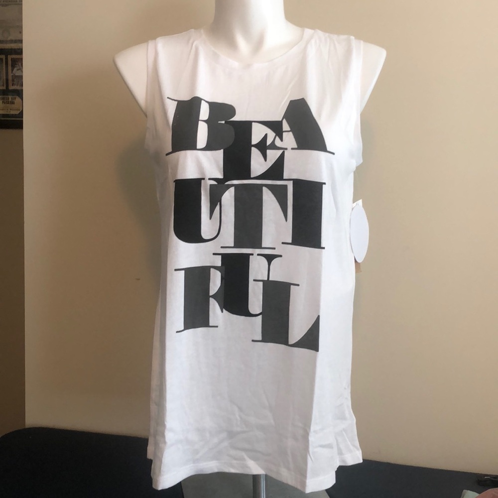 Plus Sleeveless Crew Neck Top